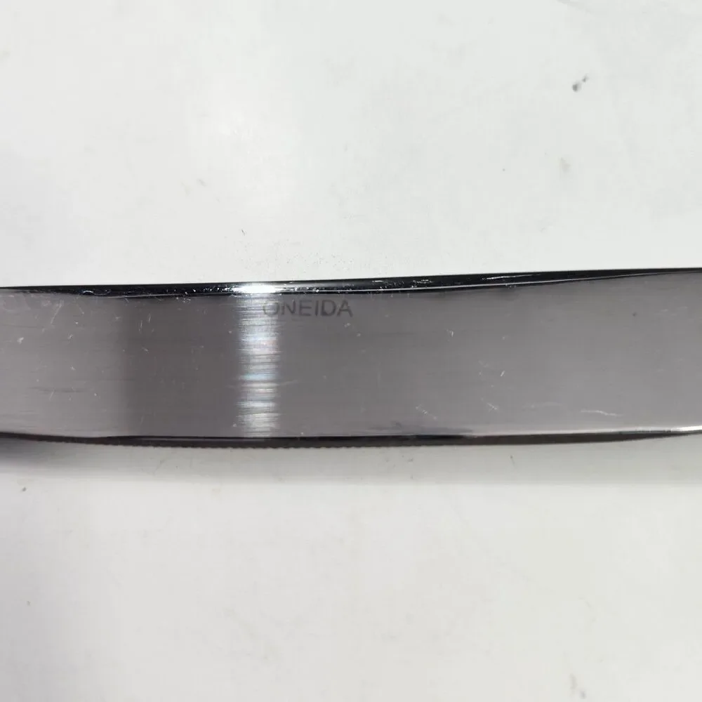 ONEIDA Set 2 Dinner Knives BELMONT LYONS Stainless Flatware Solid Knife